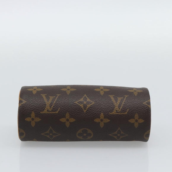LOUIS VUITTON Monogram Papillon Pouch LV Auth 195304