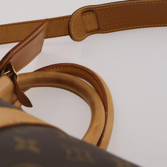 LOUIS VUITTON Monogram Keepall Bandouliere 55 Boston Bag M41414 LV Auth 195306A