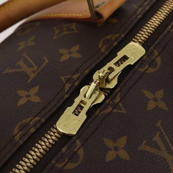 LOUIS VUITTON Monogram Keepall Bandouliere 55 Boston Bag M41414 LV Auth 195306A