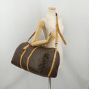 LOUIS VUITTON Monogram Keepall Bandouliere 55 Boston Bag M41414 LV Auth 195306A-25