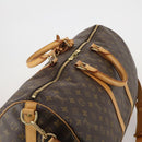 LOUIS VUITTON Monogram Keepall Bandouliere 55 Boston Bag M41414 LV Auth 195306A-6