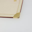 LOUIS VUITTON Suhari Pochette Cles Coin Purse White M91827 LV Auth 195308A-15