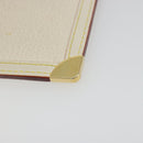 LOUIS VUITTON Suhari Pochette Cles Coin Purse White M91827 LV Auth 195308A-16