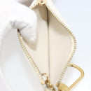 LOUIS VUITTON Suhari Pochette Cles Coin Purse White M91827 LV Auth 195308A-11