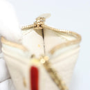 LOUIS VUITTON Suhari Pochette Cles Coin Purse White M91827 LV Auth 195308A-17