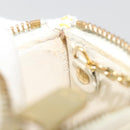 LOUIS VUITTON Suhari Pochette Cles Coin Purse White M91827 LV Auth 195308A-12