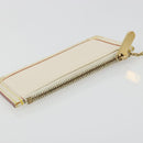 LOUIS VUITTON Suhari Pochette Cles Coin Purse White M91827 LV Auth 195308A-5