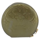 LOUIS VUITTON Monogram Vernis Porte Monnaie Cook Veil Bronze M91387 Auth 195310A-2