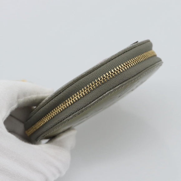 LOUIS VUITTON Monogram Vernis Porte Monnaie Cook Veil Bronze M91387 Auth 195310A