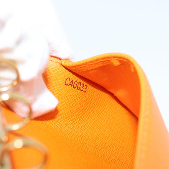 LOUIS VUITTON Epi Agenda PM Day Planner Cover Orange Mandarin R2005H Auth 195311