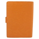 LOUIS VUITTON Epi Agenda PM Day Planner Cover Orange Mandarin R2005H Auth 195311-2
