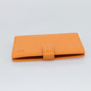 LOUIS VUITTON Epi Agenda PM Day Planner Cover Orange Mandarin R2005H Auth 195311-3
