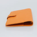 LOUIS VUITTON Epi Agenda PM Day Planner Cover Orange Mandarin R2005H Auth 195311-5