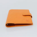 LOUIS VUITTON Epi Agenda PM Day Planner Cover Orange Mandarin R2005H Auth 195311-6