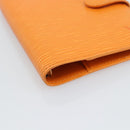 LOUIS VUITTON Epi Agenda PM Day Planner Cover Orange Mandarin R2005H Auth 195311-14