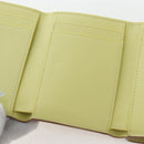 LOEWE Raccoon Trifold Wallet Leather Suna Fujita Brown Silver Auth 195312M-23