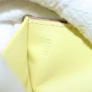 LOEWE Raccoon Trifold Wallet Leather Suna Fujita Brown Silver Auth 195312M-11