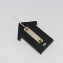 CHANEL Brooch plastic Blue CC Auth 195313M-13