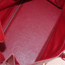 HERMES Birkin 40 Hand Bag Taurillon Clemence Red Gold Auth 195314SM-30