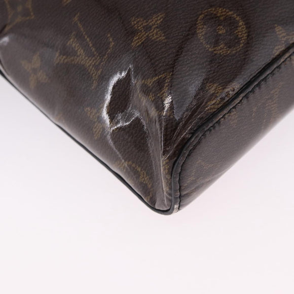 LOUIS VUITTON Monogram Glaze Messenger PM Bag Patent M43895 LV Auth 195320A