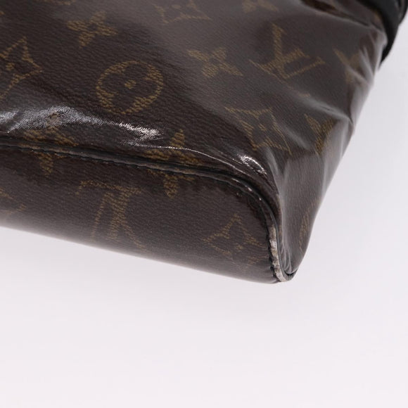 LOUIS VUITTON Monogram Glaze Messenger PM Bag Patent M43895 LV Auth 195320A