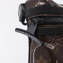 LOUIS VUITTON Monogram Glaze Messenger PM Bag Patent M43895 LV Auth 195320A-10