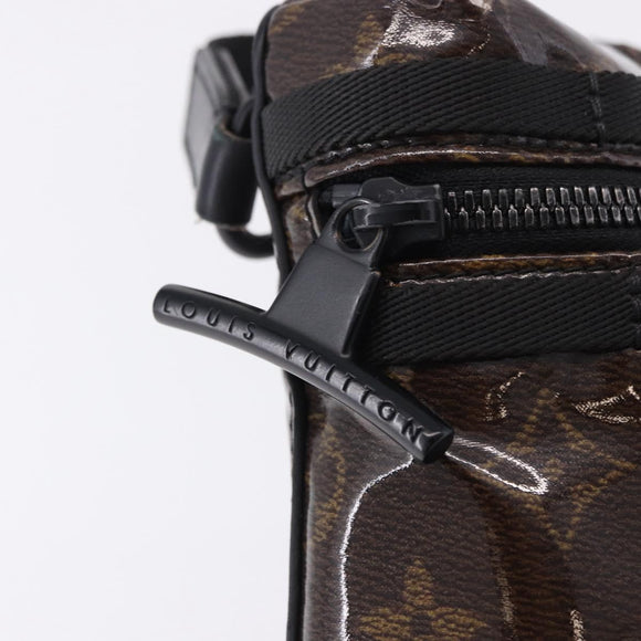 LOUIS VUITTON Monogram Glaze Messenger PM Bag Patent M43895 LV Auth 195320A