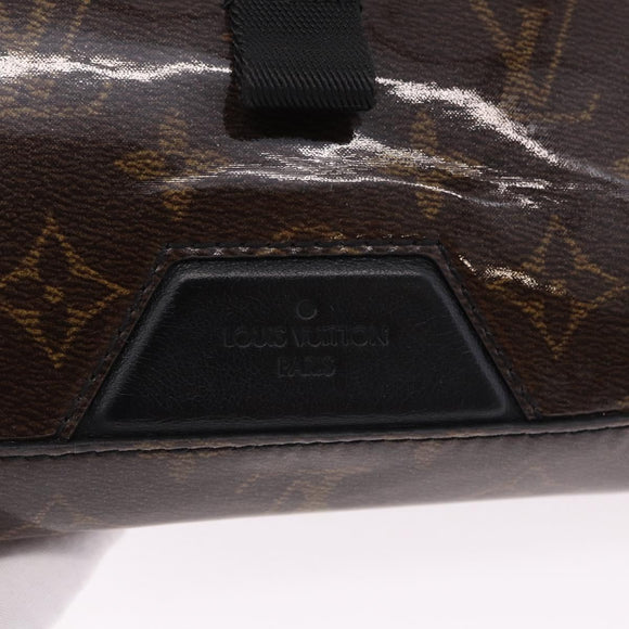 LOUIS VUITTON Monogram Glaze Messenger PM Bag Patent M43895 LV Auth 195320A