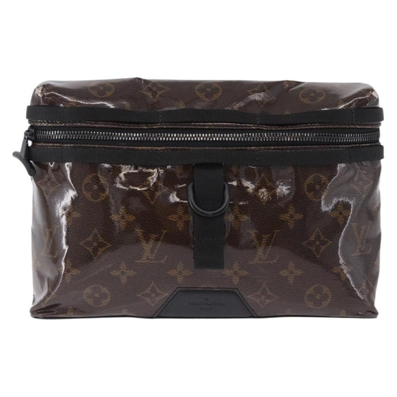 LOUIS VUITTON Monogram Glaze Messenger PM Bag Patent M43895 LV Auth 195320A