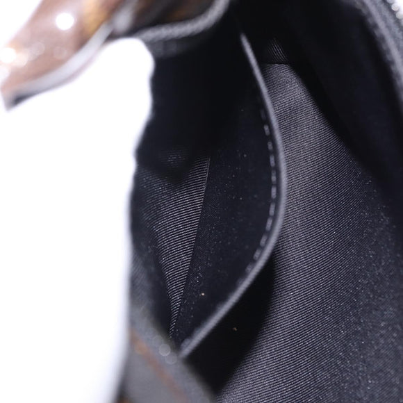 LOUIS VUITTON Monogram Glaze Messenger PM Bag Patent M43895 LV Auth 195320A
