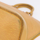 LOUIS VUITTON Epi Alma Hand Bag Tassili Yellow M52149 LV Auth 195328-12