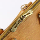LOUIS VUITTON Epi Alma Hand Bag Tassili Yellow M52149 LV Auth 195328-16