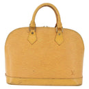 LOUIS VUITTON Epi Alma Hand Bag Tassili Yellow M52149 LV Auth 195328-2