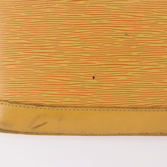 LOUIS VUITTON Epi Alma Hand Bag Tassili Yellow M52149 LV Auth 195328
