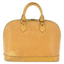 LOUIS VUITTON Epi Alma Hand Bag Tassili Yellow M52149 LV Auth 195328-4