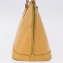 LOUIS VUITTON Epi Alma Hand Bag Tassili Yellow M52149 LV Auth 195328-5