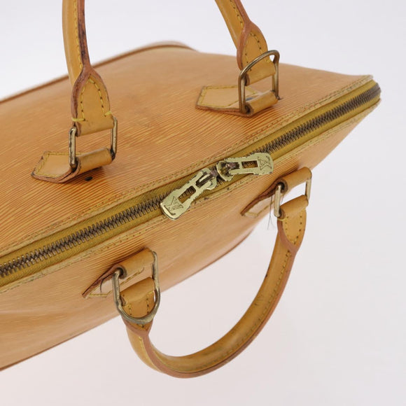 LOUIS VUITTON Epi Alma Hand Bag Tassili Yellow M52149 LV Auth 195328