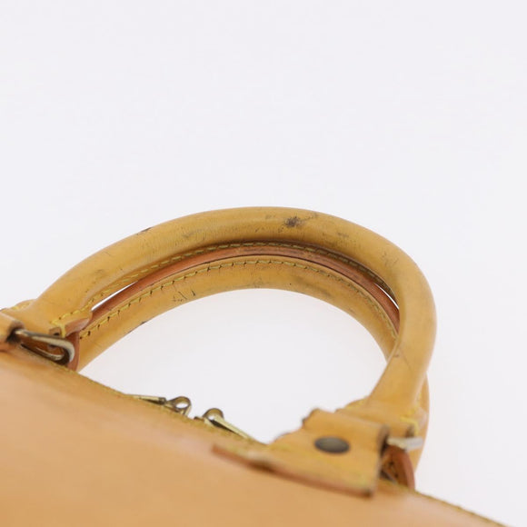 LOUIS VUITTON Epi Alma Hand Bag Tassili Yellow M52149 LV Auth 195328