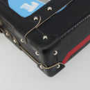 LOUIS VUITTON Epi Petite Mar Shoulder Bag Black Silver LV Auth 195331M-16