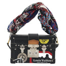 LOUIS VUITTON Epi Petite Mar Shoulder Bag Black Silver LV Auth 195331M-2
