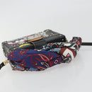 LOUIS VUITTON Epi Petite Mar Shoulder Bag Black Silver LV Auth 195331M-7