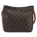 LOUIS VUITTON Monogram Looping MM Shoulder Bag M51146 LV Auth 195339-13