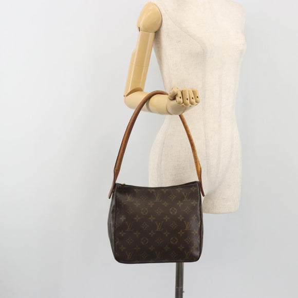 LOUIS VUITTON Monogram Looping MM Shoulder Bag M51146 LV Auth 195339