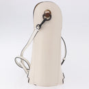 LOEWE Bamboo Bucket Hand Bag Leather 2way Ivory Auth 195342A-3