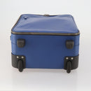 PRADA Suitcase Saffiano Blue Silver Auth 195345A-5