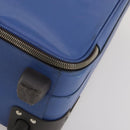 PRADA Suitcase Saffiano Blue Silver Auth 195345A-18