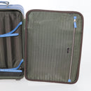 PRADA Suitcase Saffiano Blue Silver Auth 195345A-24