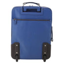 PRADA Suitcase Saffiano Blue Silver Auth 195345A-2