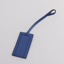 PRADA Suitcase Saffiano Blue Silver Auth 195345A-12