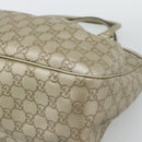 GUCCI GuccissimaGG Sukey Tote Bag Leather Gold 296835 Auth 195353V-10